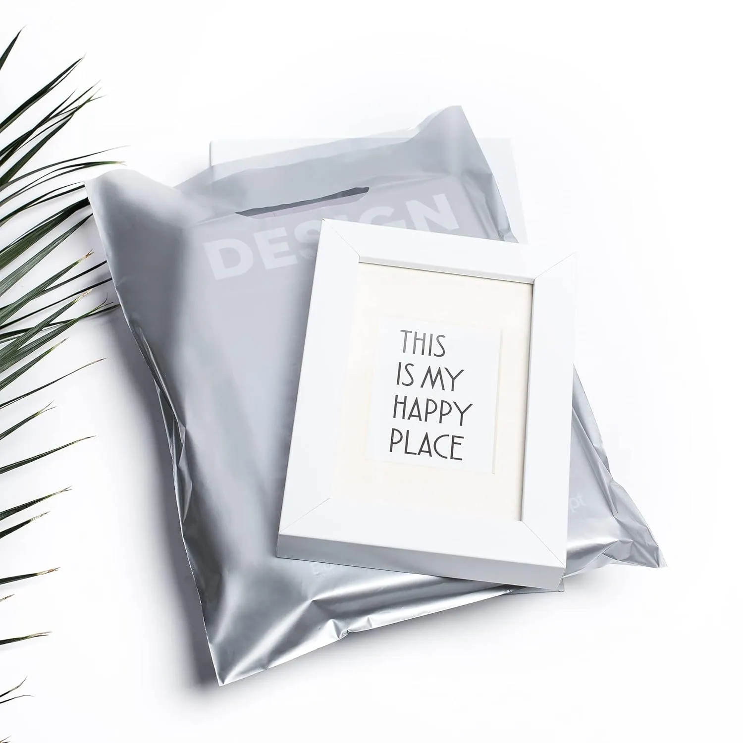 100 Silver Bags for Small Business 9"x12" Great for Merchandise 1.5Mil Thick Retail Thank You Bags With Handles