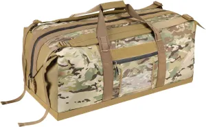 130L Tactical Travel Duffle Bag Large Capacity Waterproof Full-Access Opening Foldable Military Backpack Travel for Outdoor Camping Hunting Weekender Gym Traveling Workout Deployment