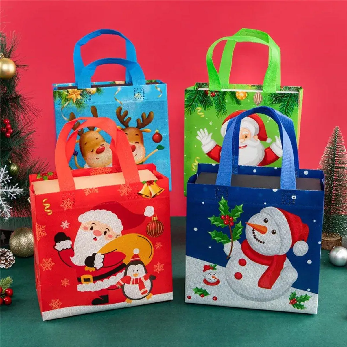 25pcs Waterproof Non-Woven Foldable Gift Storage Bag