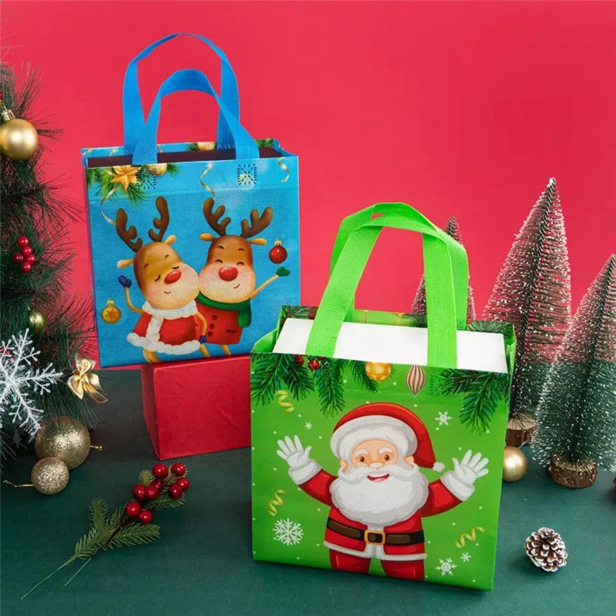 25pcs Waterproof Non-Woven Foldable Gift Storage Bag