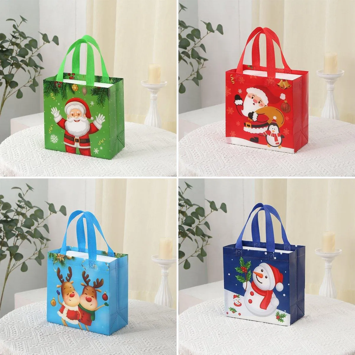 25pcs Waterproof Non-Woven Foldable Gift Storage Bag