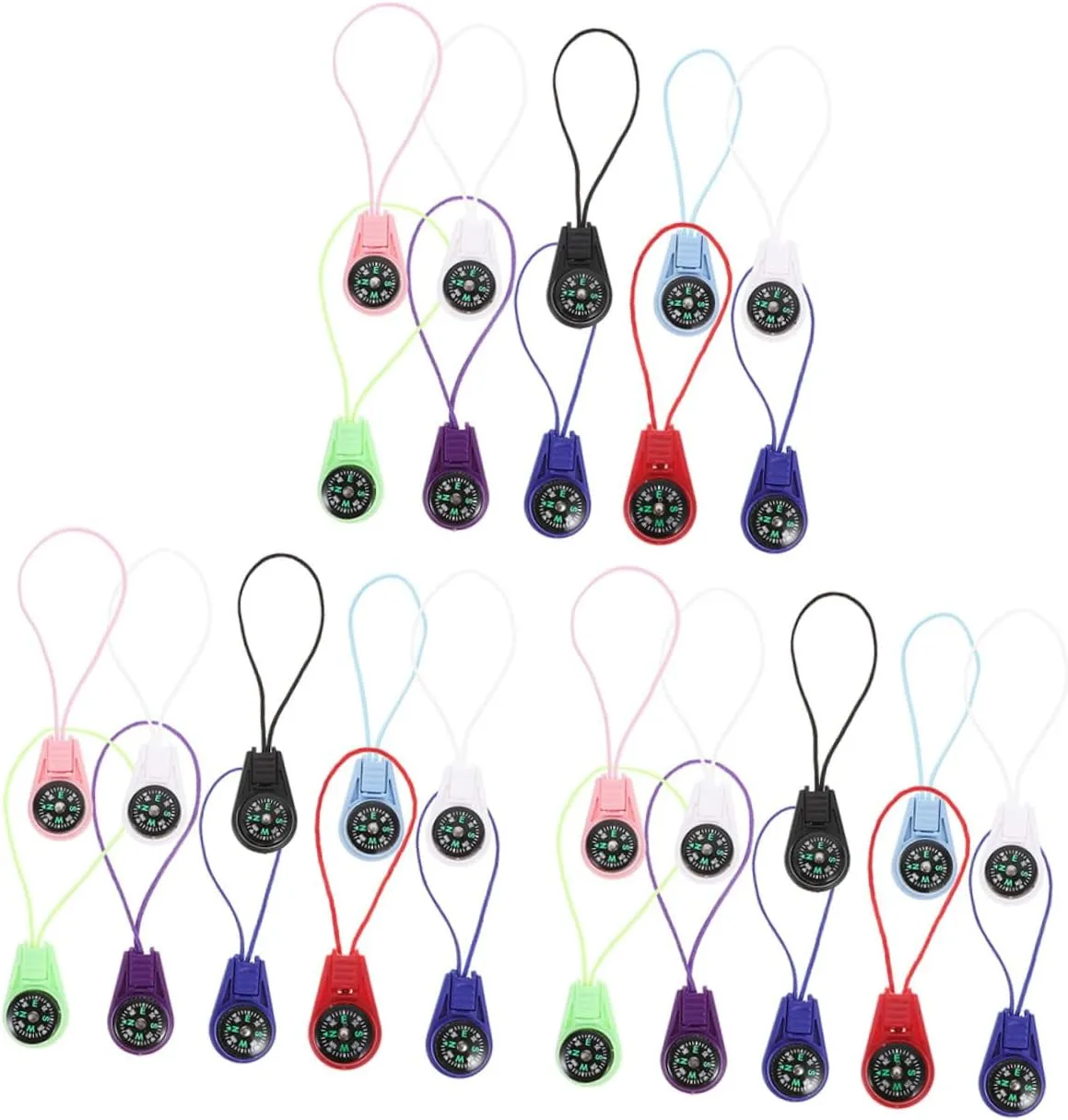 30pcs Compass Lightweight Outdoor Guide for Camping Hiking Fishing and Survival Gear and Travel Essential for Adventurers