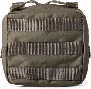 5.11 Tactical Molle Pouch, 6" x 6" Storage Accessory for Bags, Backpacks & Duffels, Style 58713ABR