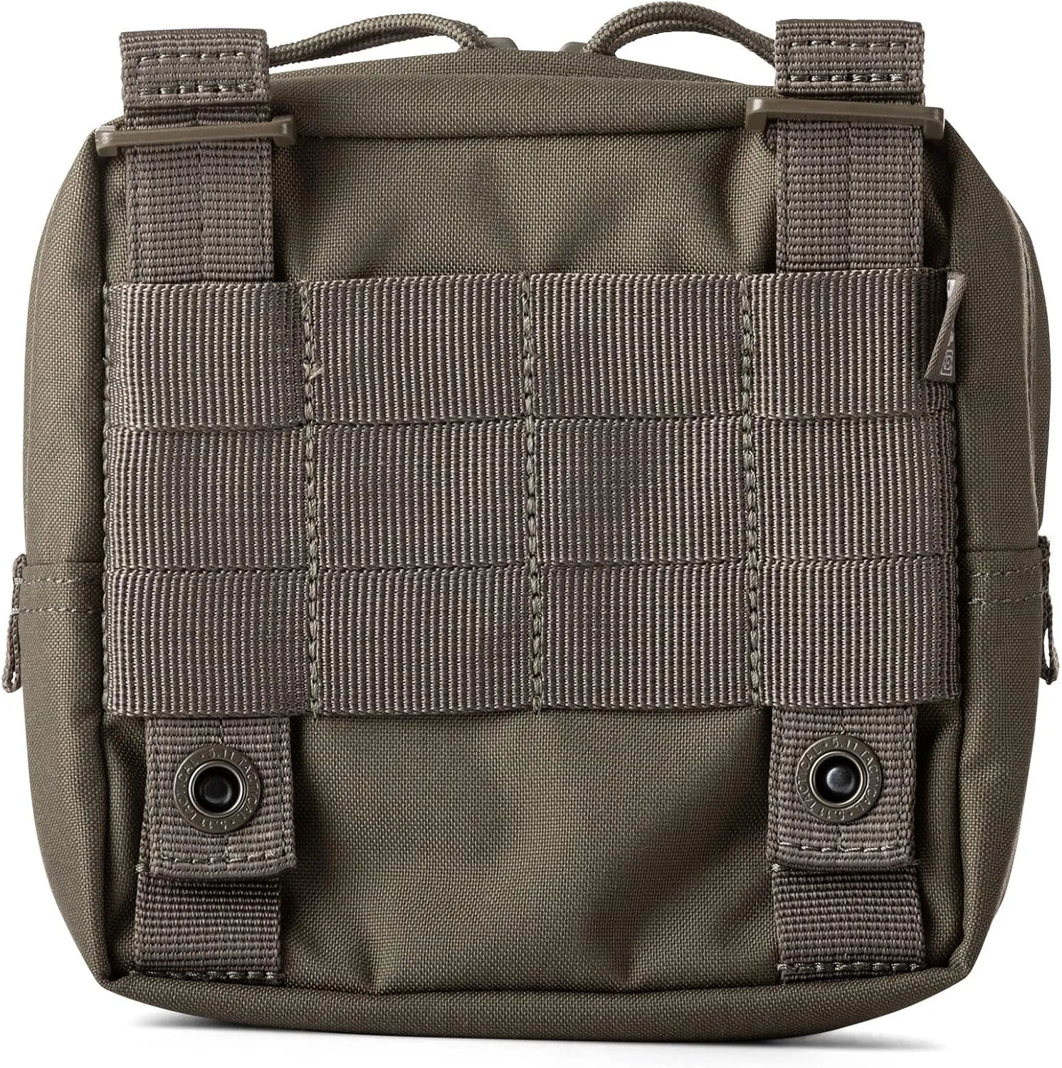 5.11 Tactical Molle Pouch, 6" x 6" Storage Accessory for Bags, Backpacks & Duffels, Style 58713ABR