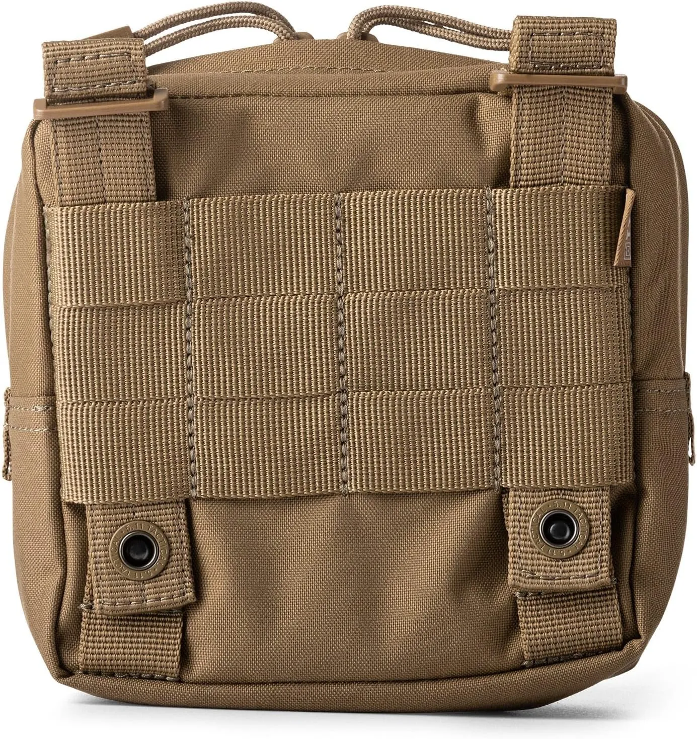 5.11 Tactical Molle Pouch, 6" x 6" Storage Accessory for Bags, Backpacks & Duffels, Style 58713ABR