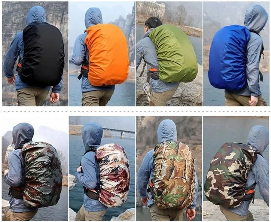 90L 95L 100L Rain Cover Backpack Camo Waterproof Bag Outdoor Hunting Travel Foldable Case