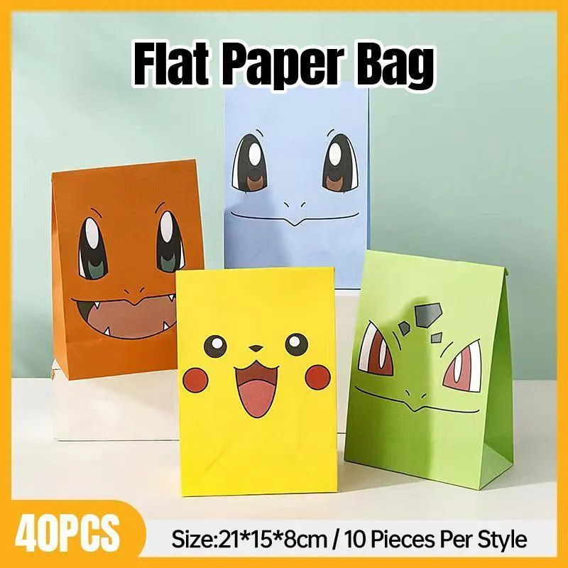 Adorable Dinosaur Gift Bag Without Handles 40PCS