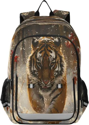 ALAZA Tiger School Backpacks Travel Laptop Bag Kids Bookbag for Girls Boys Teens Women Men222