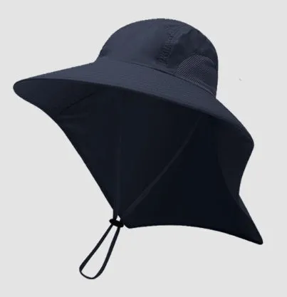 All-Round Protective Outdoor Hat Fisherman Hat Breathable Travel High Appearance Level Sun Hat Full Sun Protection UV Protection