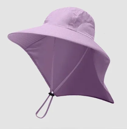 All-Round Protective Outdoor Hat Fisherman Hat Breathable Travel High Appearance Level Sun Hat Full Sun Protection UV Protection