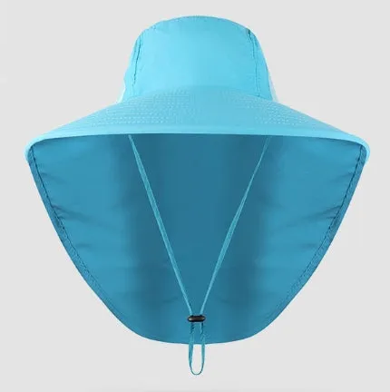 All-Round Protective Outdoor Hat Fisherman Hat Breathable Travel High Appearance Level Sun Hat Full Sun Protection UV Protection