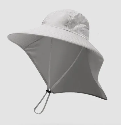All-Round Protective Outdoor Hat Fisherman Hat Breathable Travel High Appearance Level Sun Hat Full Sun Protection UV Protection