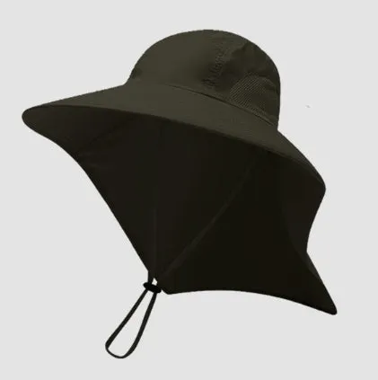 All-Round Protective Outdoor Hat Fisherman Hat Breathable Travel High Appearance Level Sun Hat Full Sun Protection UV Protection