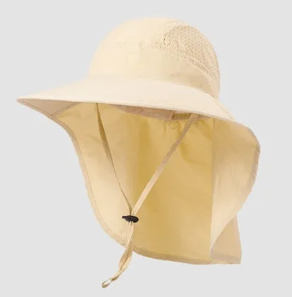 All-Round Protective Outdoor Hat Fisherman Hat Breathable Travel High Appearance Level Sun Hat Full Sun Protection UV Protection