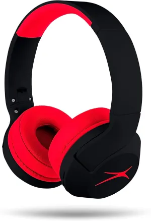 Altec Lansing Kid Safe Noise Cancelling Wireless Headphones 15H Battery, 85dB Volume Limit, Foldable Design Powerful Sound, Active Noise Cancellation Perfect for Kids Ages 7 