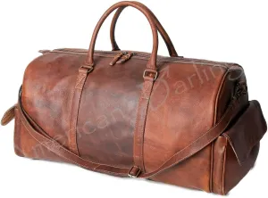 American Darling Duffel Full Grain Genuine Leather Western Women Bag | Handbag | Leather Duffle Bag | Weekend Bag | Travel Duffel Bags | Duffel Bag for Women |