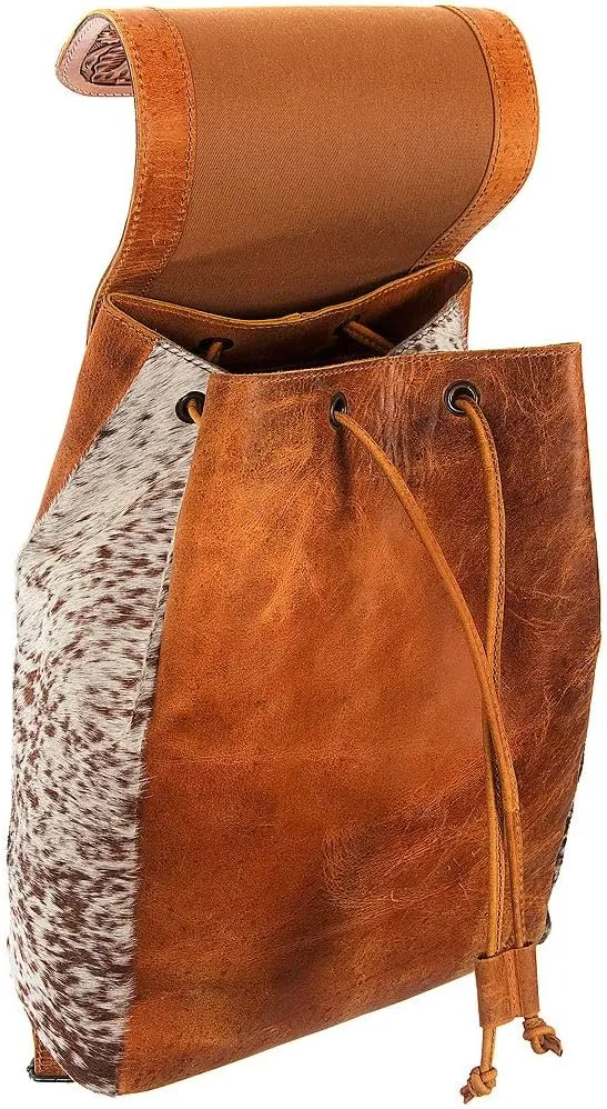American Darling Hand Carved Leather Backpack Womens Mens Instant Vintage Backpacks Purse Men laptop Bookbags Cow Hide on