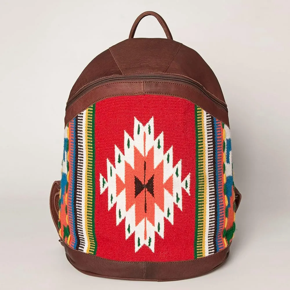 American Darling Saddle Blanket Genuine Leather Women Bag Western Handbag Purse