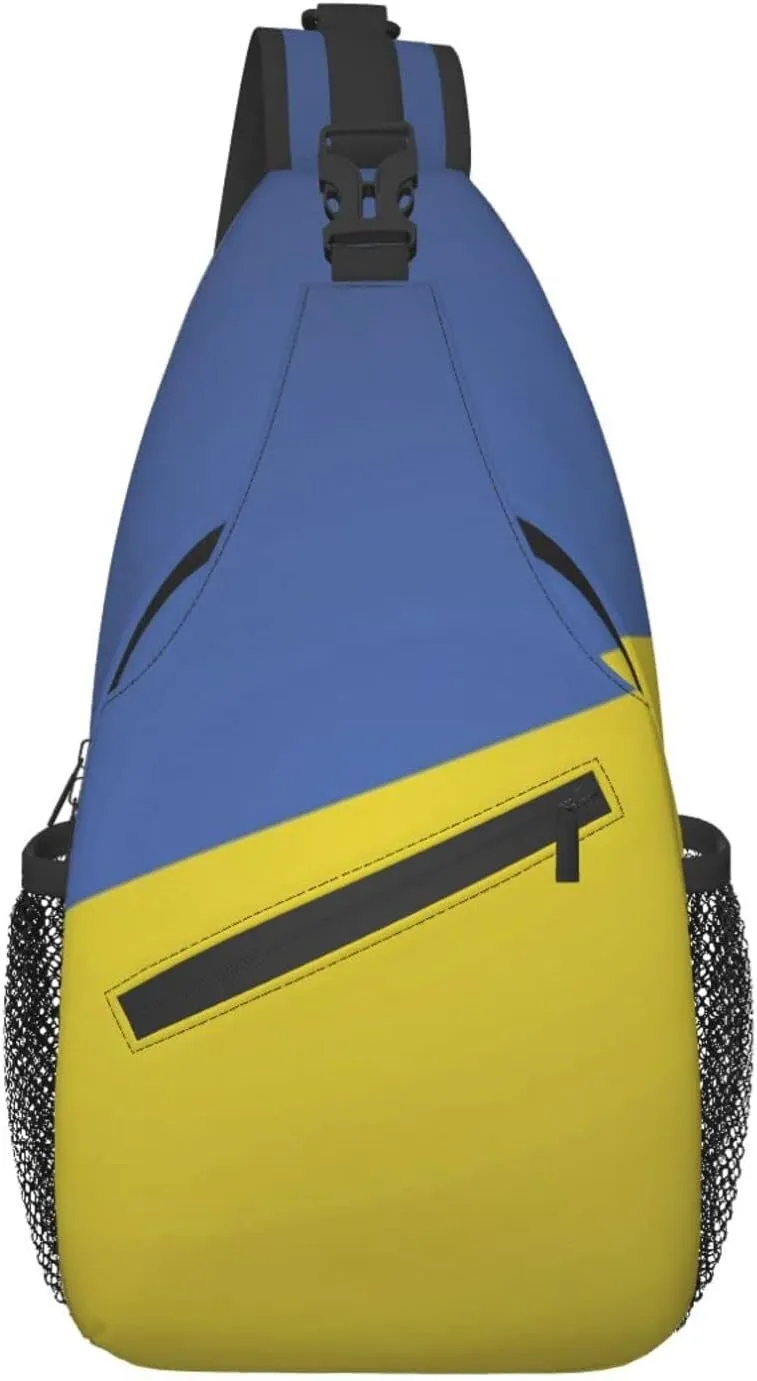 AMRANDOM Sling Bag Multipurpose Chest Crossbody with Adjustable Strap Outdoor Backpack
