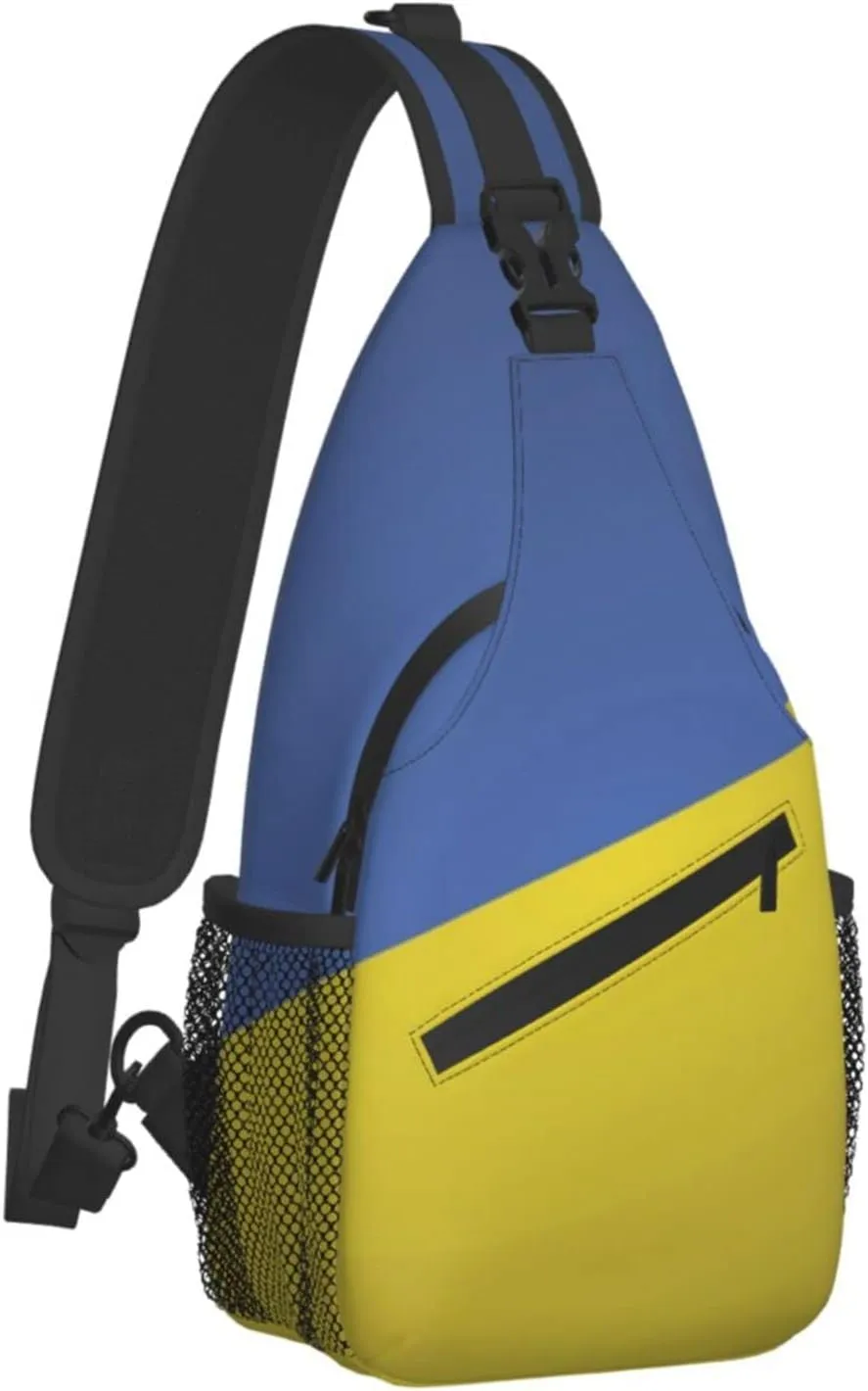 AMRANDOM Sling Bag Multipurpose Chest Crossbody with Adjustable Strap Outdoor Backpack