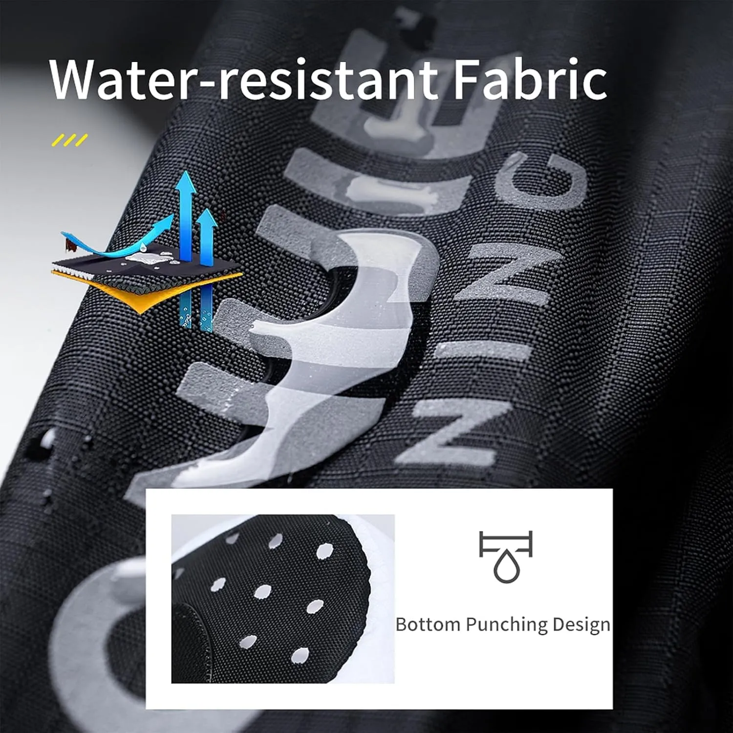 AONIJIE Trekking Pole Pouch Waterproof Hiking Poles Storage Bag for Backpacks & Running Vests Lightweight