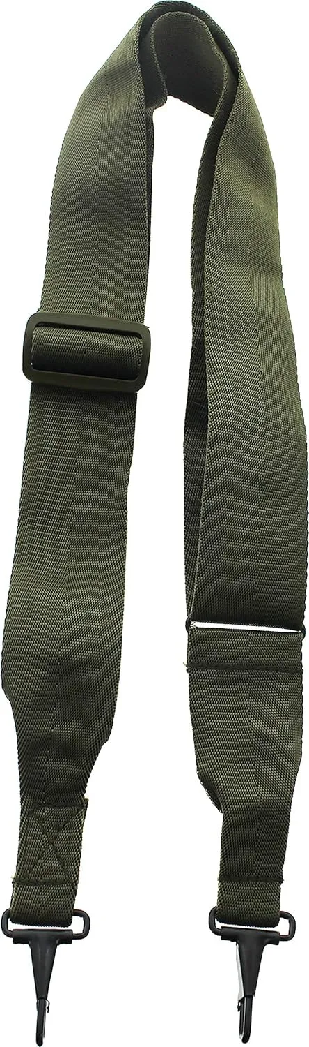 ARMYU General Purpose Utility Straps Shoulder Bag Duffle Luggage Replacement Universal Thick Strap (Black or Olive Drab)