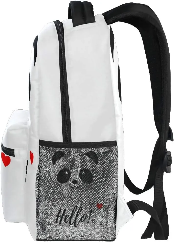 ATTX Panda Backpack for Girls for School Backpacks