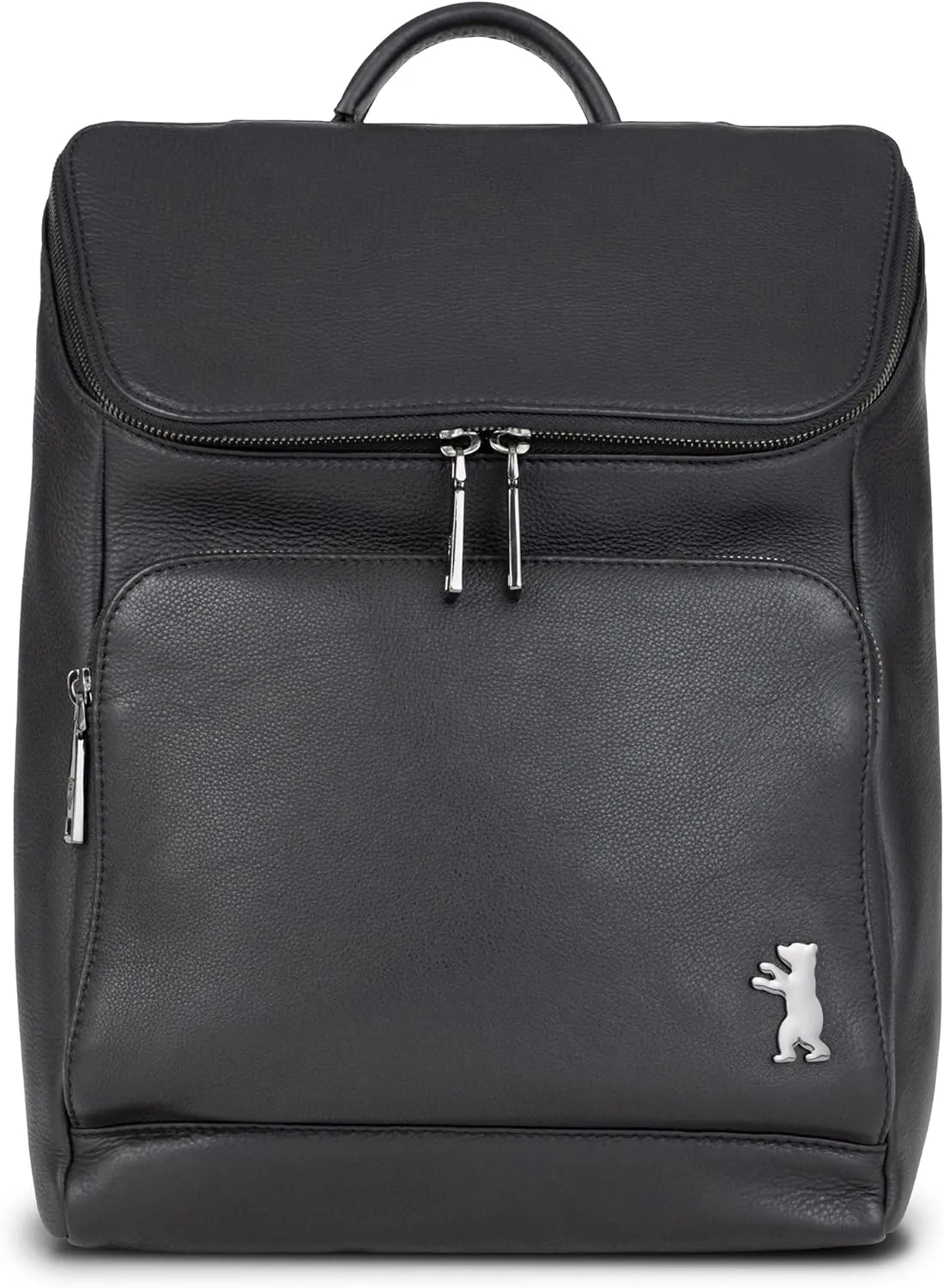 BERLINER BAGS Premium Genuine Leather Backpack Sydney, Bookbag, Backpack Purse for Women - Black