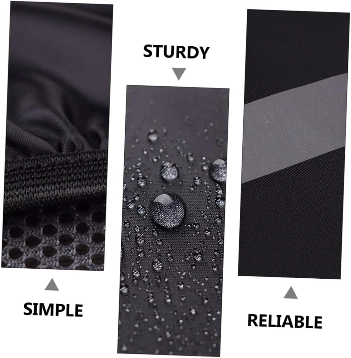 BESPORTBLE Back Rain Cover Reflective Rains Foldable Hiking Suits Covers Back Waterproof Travel Wet Waterproof Back