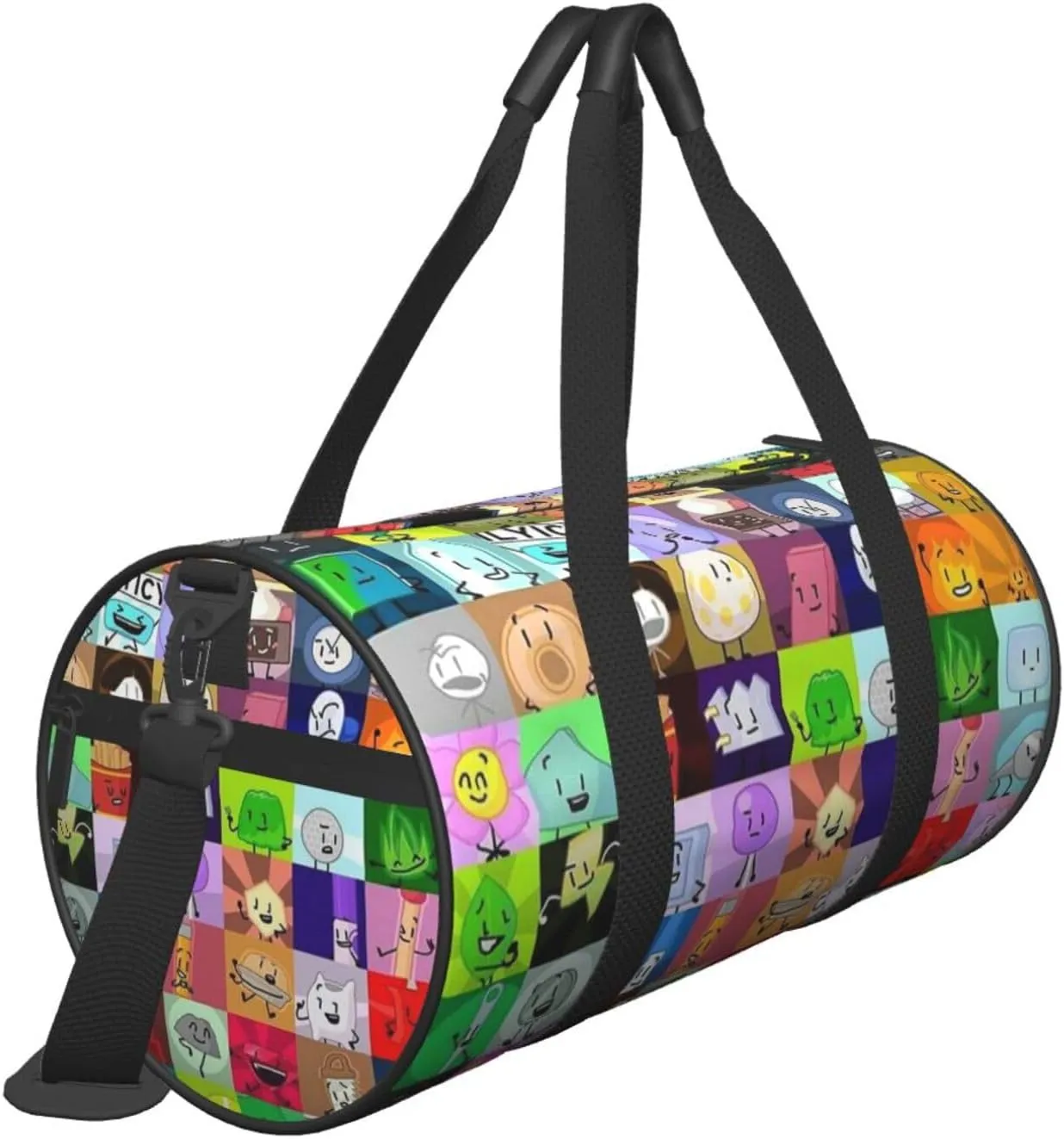 Bfdi-Battle for Dream Island Duffel Bags,Traveling Sports Gym Bags for Men and Women