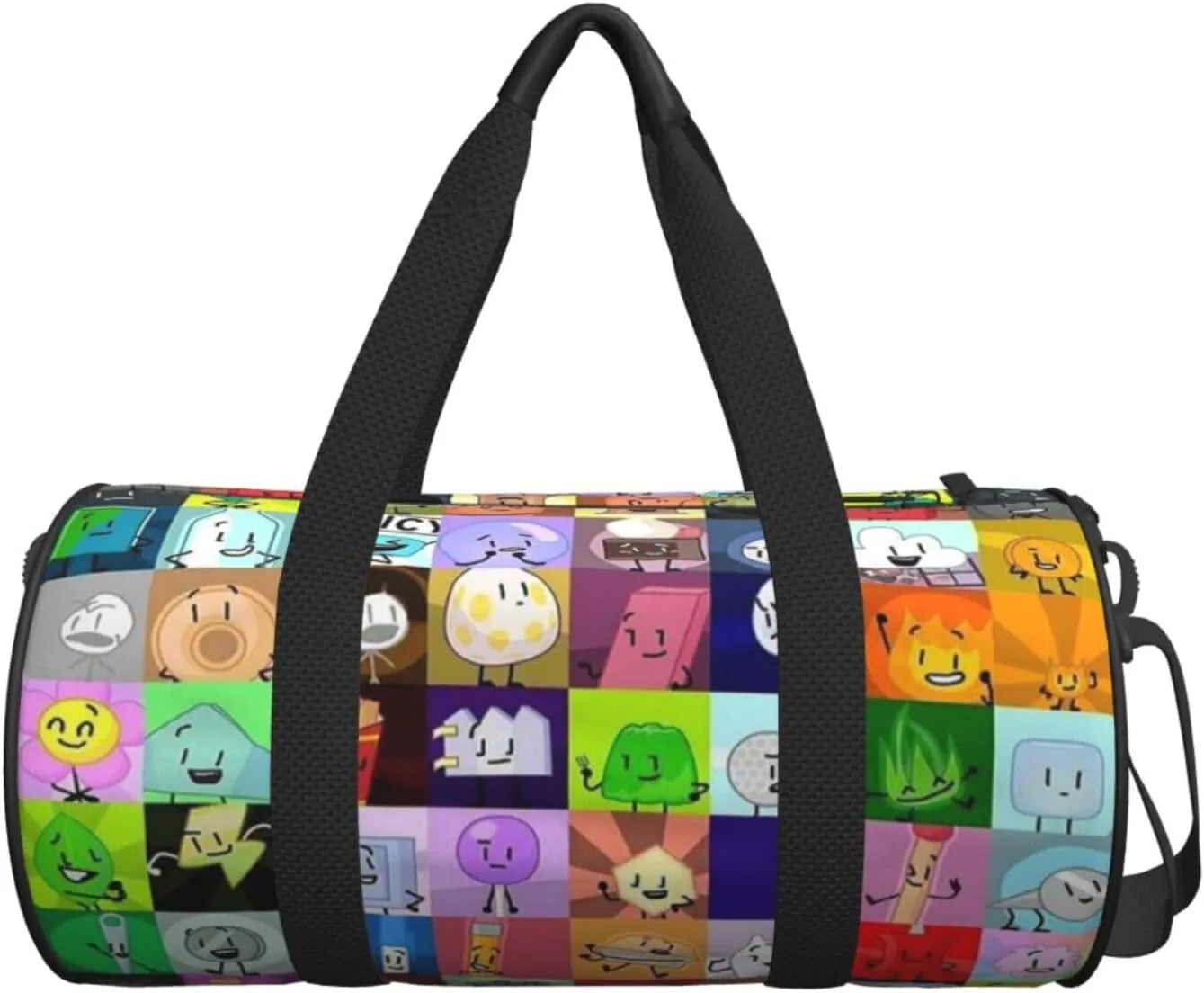 Bfdi-Battle for Dream Island Duffel Bags,Traveling Sports Gym Bags for Men and Women