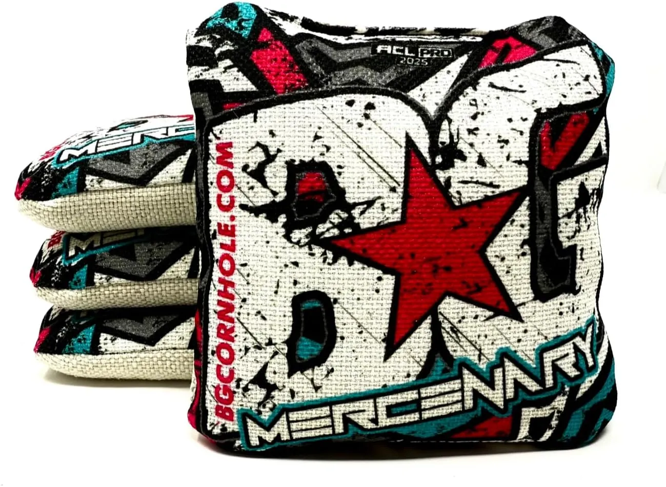 BG Cornhole Mercenary Bags | Exclusive to Amazon | Set of 4 Bags