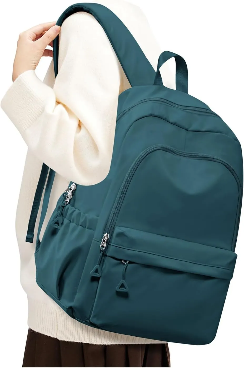 Blue Backpack for School Women Girls, Waterproof Bookbag Cute High School Backpack for Men Teen Boys, Lightweight Travel College Backpacks Mochilas Escolares para Casual Daypack Rucksack