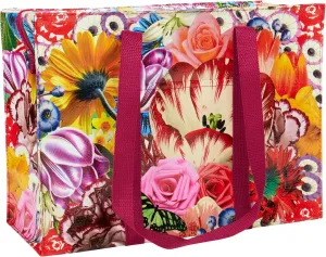 Blue Q Shoulder Totes: The Carry Everywhere Bag With a Hefty Zipper, Exterior Pocket, Reinforced Floor. 95% Recycled Material