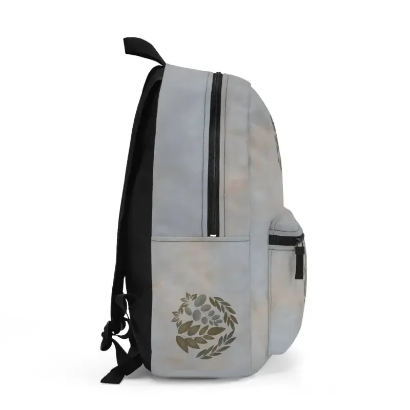 Bold Lightweight Durable Abstract Grunge Backpack