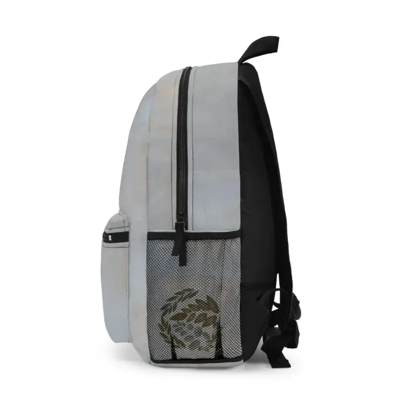 Bold Lightweight Durable Abstract Grunge Backpack