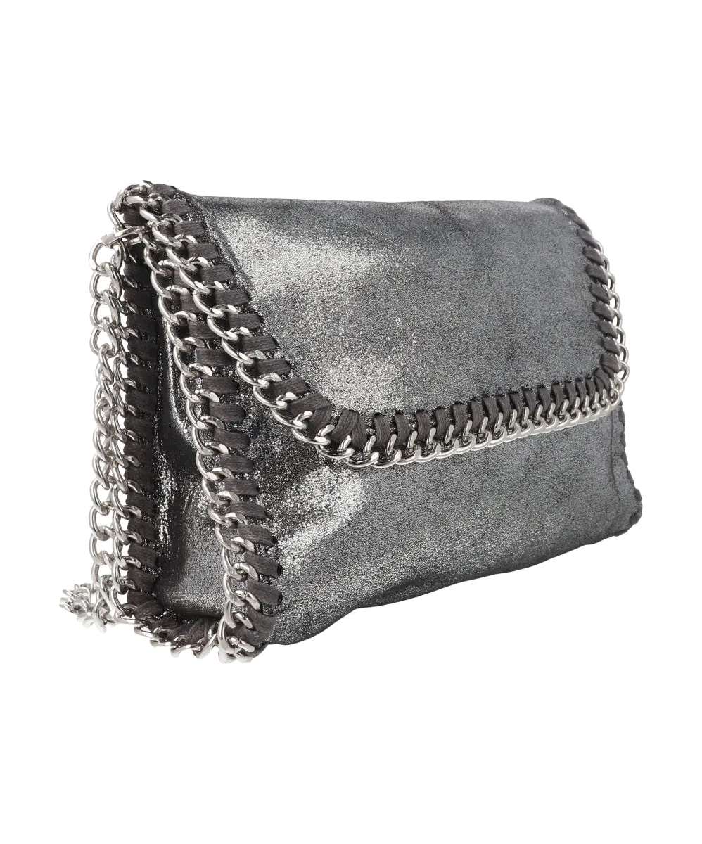 Bolsa Grande Cadenas Desgastada