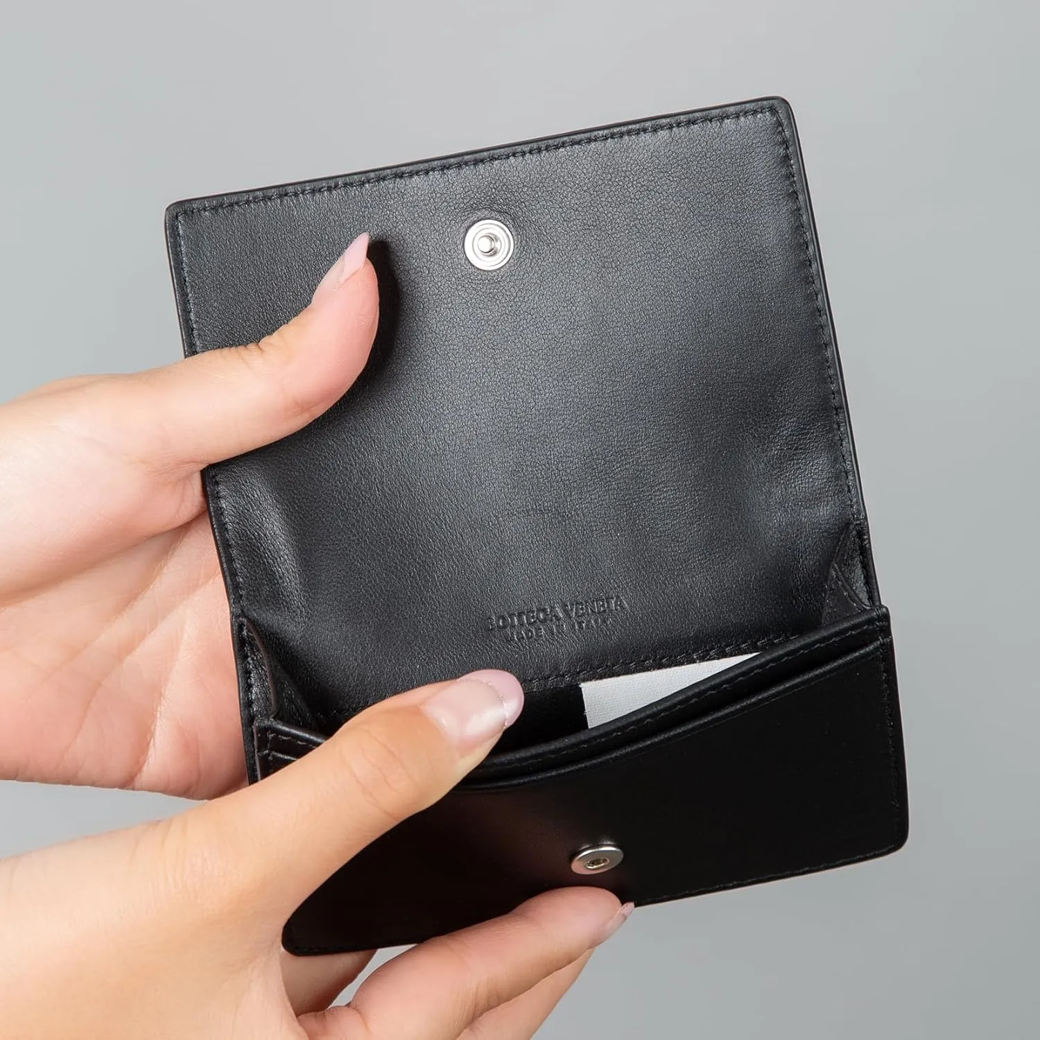 Bottega Veneta Men's Business Card Holder