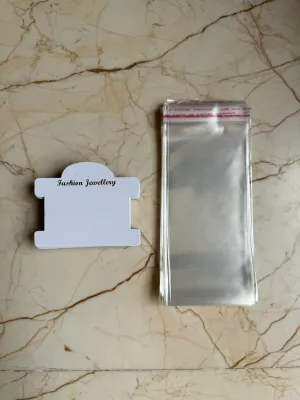 Bracelets cards with packing - AA