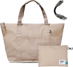 Branden - Travel Tote Bag for Women with Multi Charger Cable 6-1, Foldable, Carry on Ariplane, Lightweight