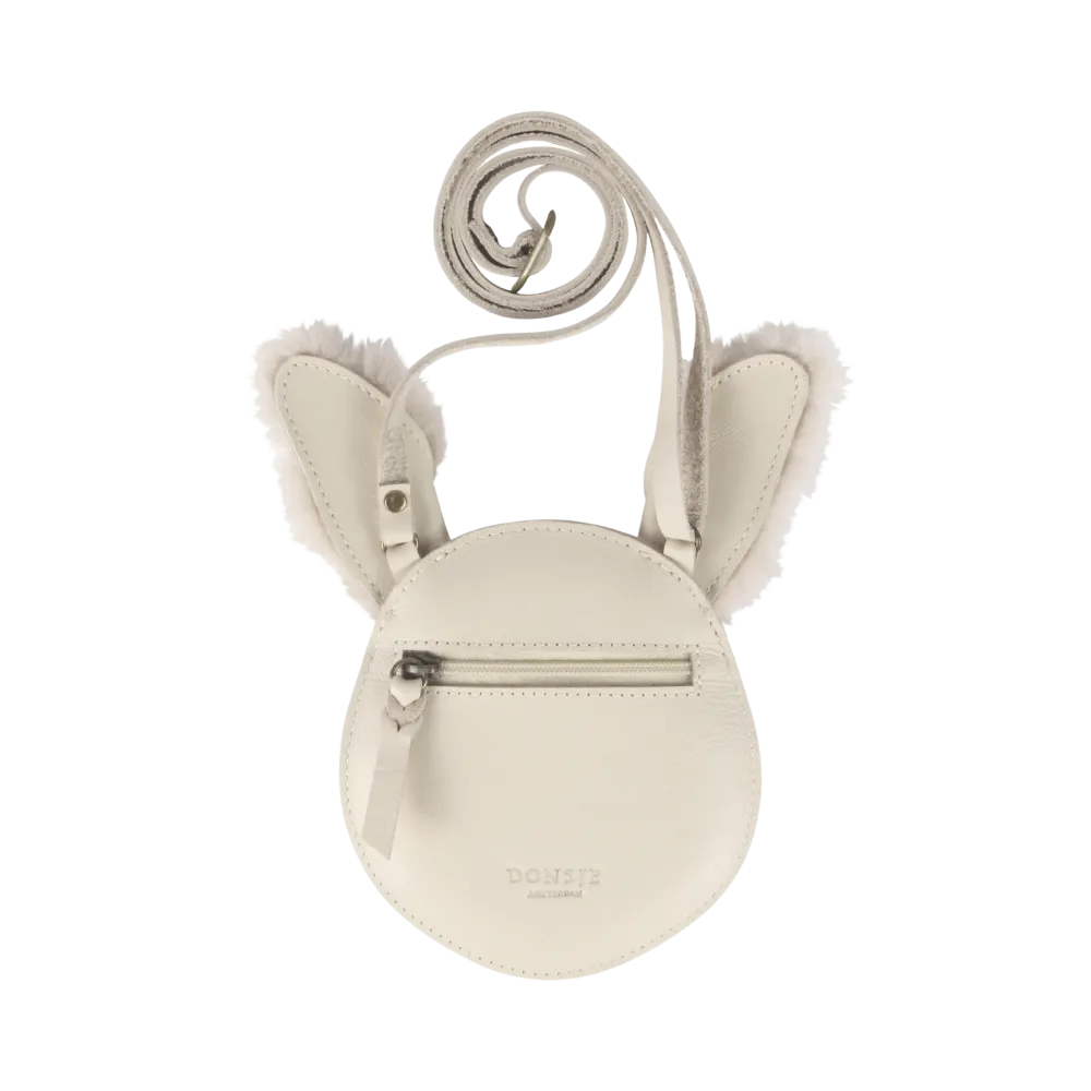 Britta Exclusive Purse | Rabbit | Cream Leather