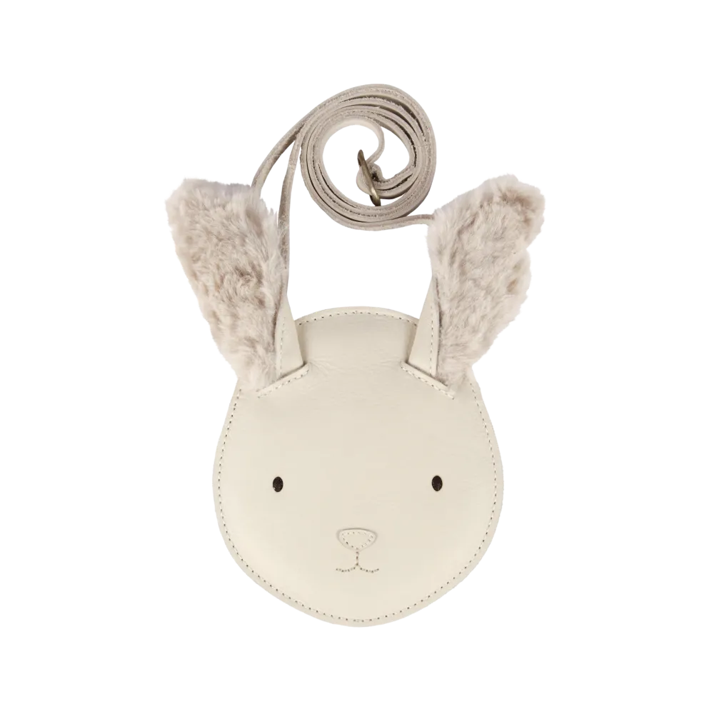 Britta Exclusive Purse | Rabbit | Cream Leather
