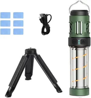 Buzzdefense Dual Mode Camping Lantern, Buzzdefense Portable, 3000 mAh USB-C Recharged Waterproof Outdoor Lamp, LED Camping Light for Outdoor, Garden, Picnic (G)