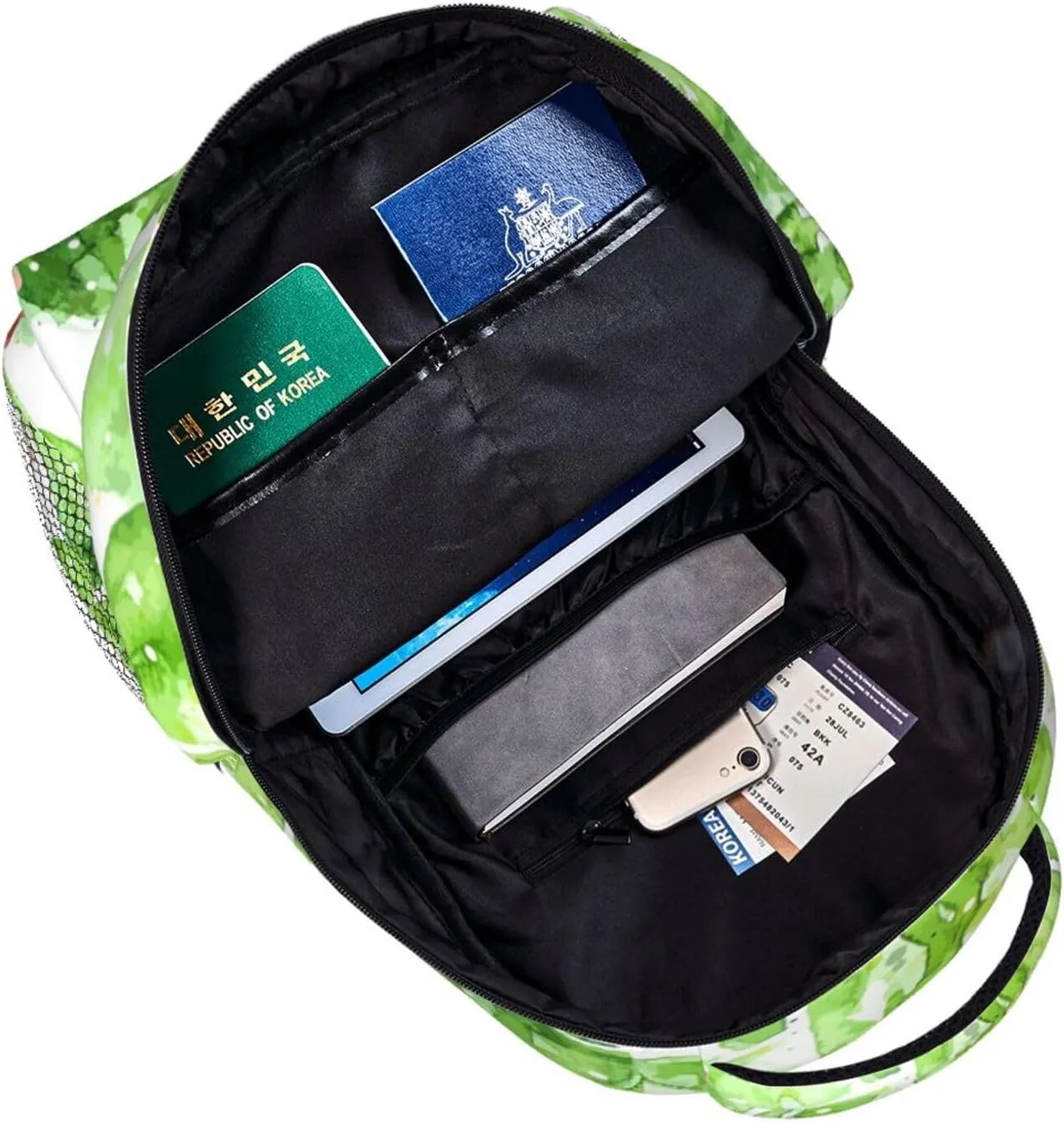 Cactus Backpack Succulent Laptop Backpacks Travel Hiking Camping Bag Plants Bag Casual Daypack Backpack