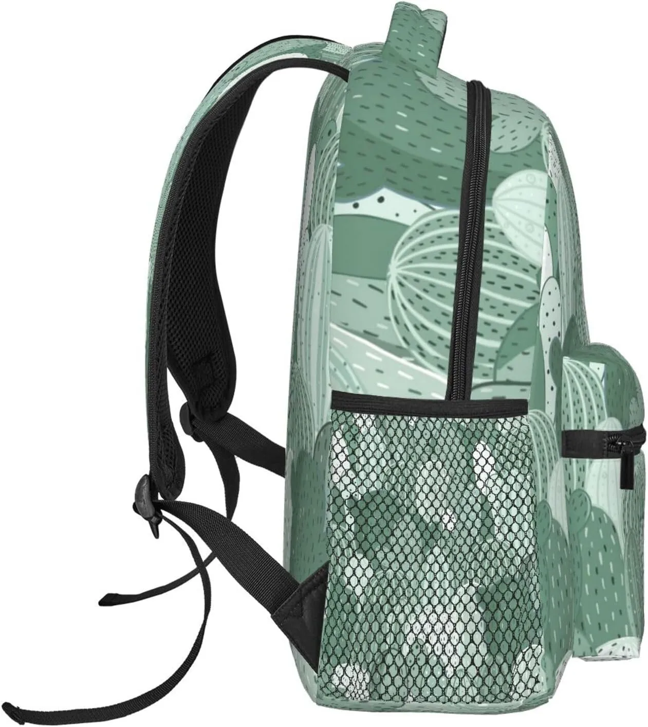 Cactus Backpack Succulent Laptop Backpacks Travel Hiking Camping Bag Plants Bag Casual Daypack Backpack