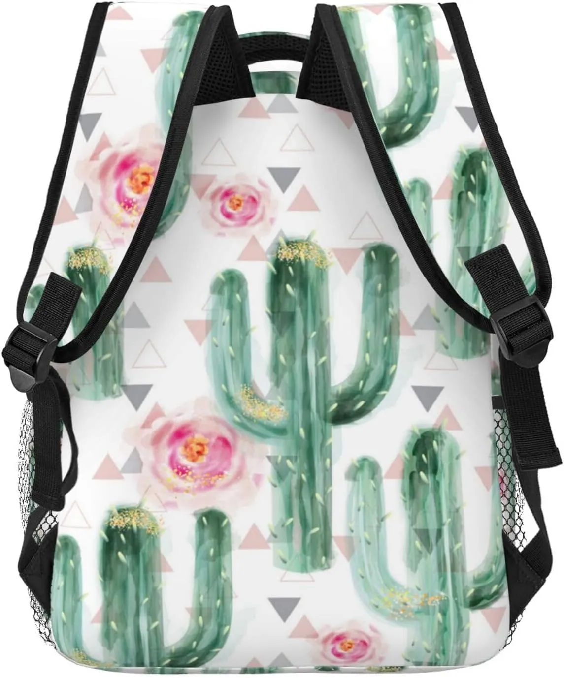 Cactus Backpack Succulent Laptop Backpacks Travel Hiking Camping Bag Plants Bag Casual Daypack Backpack