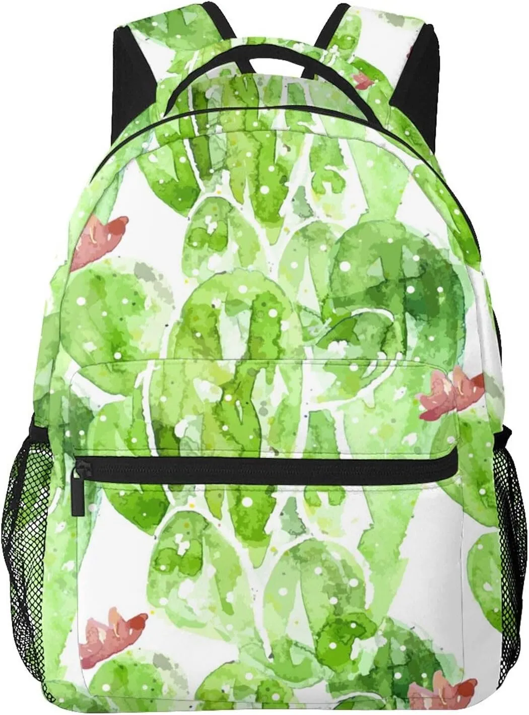 Cactus Backpack Succulent Laptop Backpacks Travel Hiking Camping Bag Plants Bag Casual Daypack Backpack