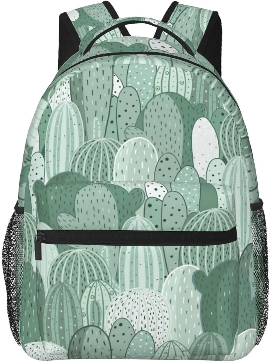 Cactus Backpack Succulent Laptop Backpacks Travel Hiking Camping Bag Plants Bag Casual Daypack Backpack