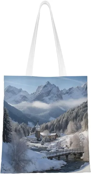 Canvas Tote Bag For Women Reusable Shopping Bag Casual Eagle Shoulder Bag Handbag For Travel