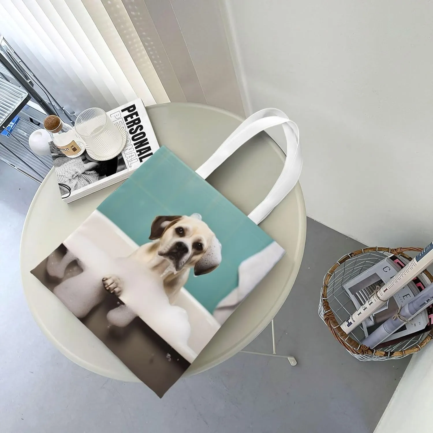 Canvas Tote Bag For Women Reusable Shopping Bag Casual Travel Mountain Scenery Shoulder Bag Handbag For Travel